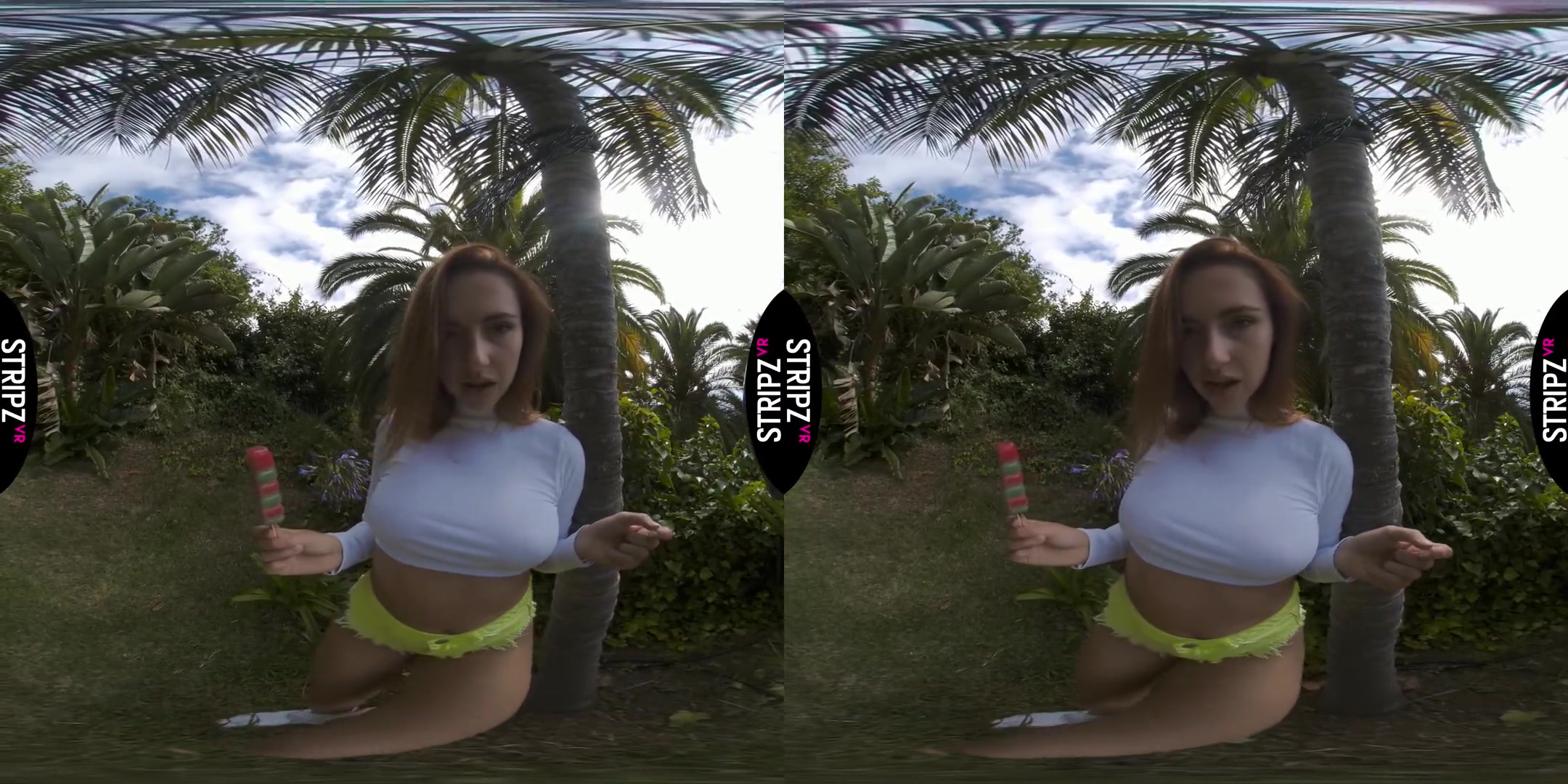 Lick Me Till Ice Cream! - Big Tits Beautiful Solo Striptease
