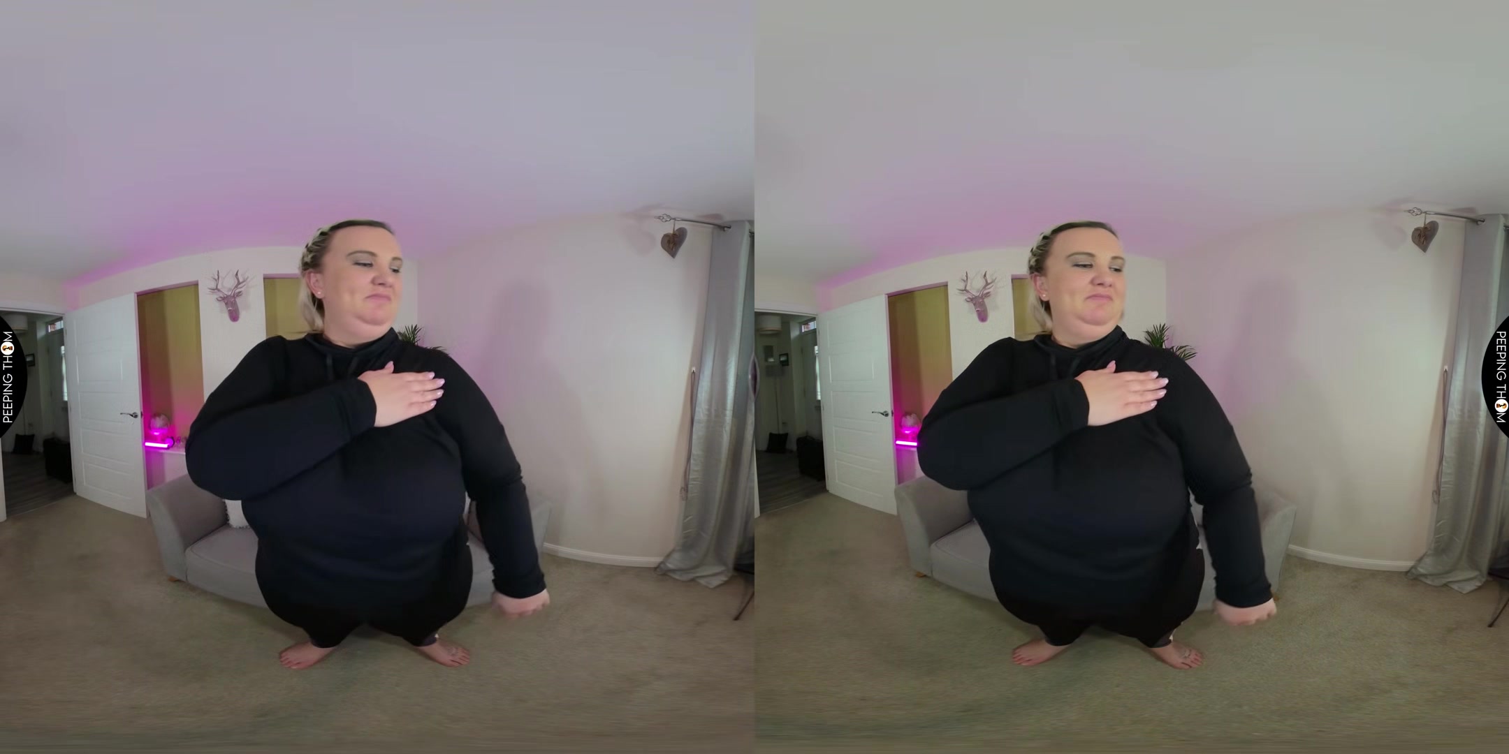 Horny Workout - Peeping Thom - Vr Porn Video