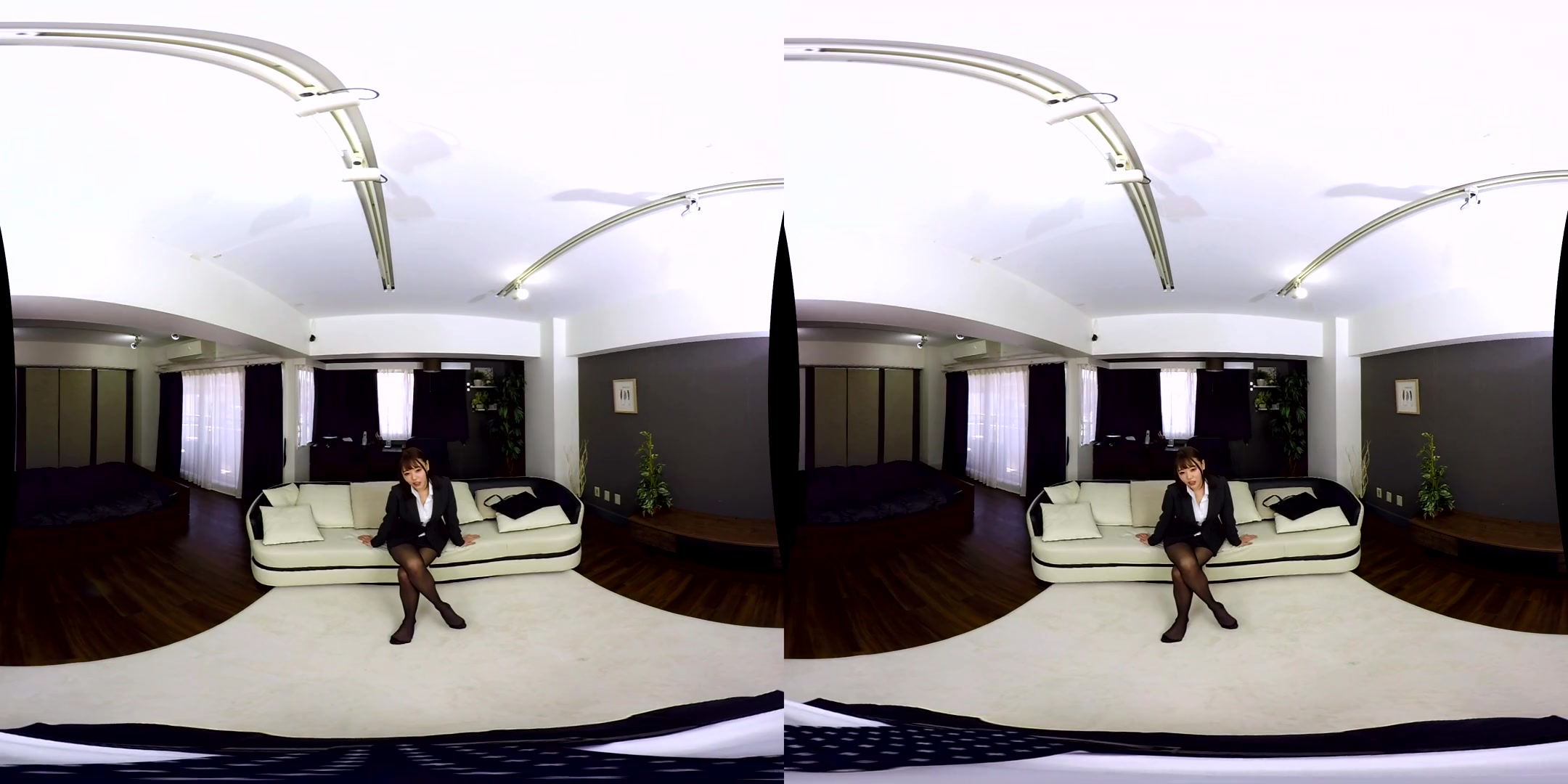 [VR for Masochistic Men] Former Bad Girl is the Boss in Pantyhose 1 - Nylons Asian Hardcore
