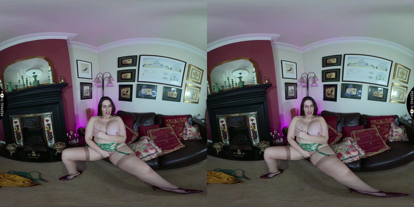 Home Alone With Horny Granny - PeepingThom