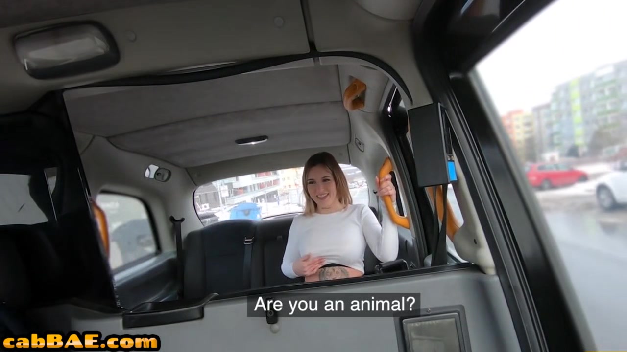Horny taxi Latina public fucked outdoor by lucky cab fellow