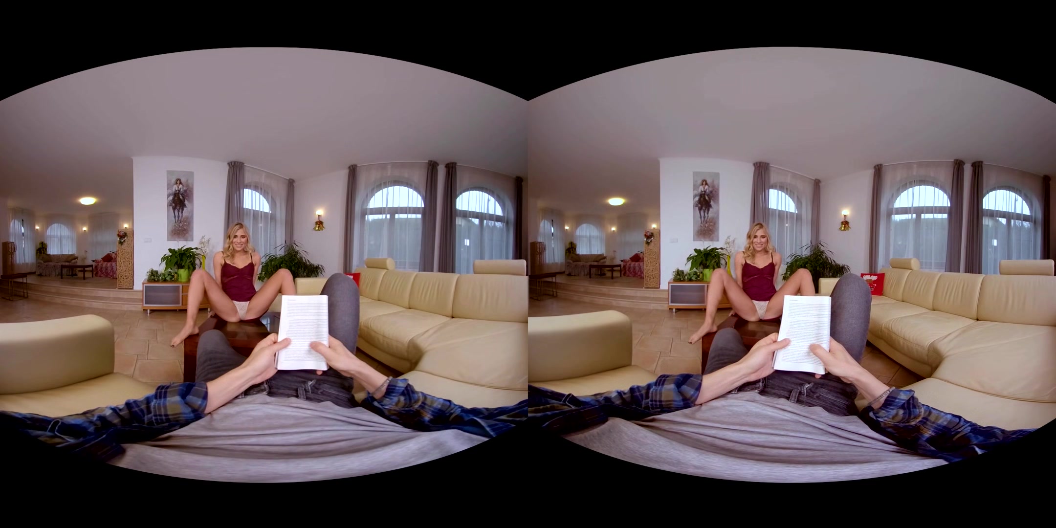 Why Aren't You Paying Attention To Me? - Blonde Girlfriend Riding