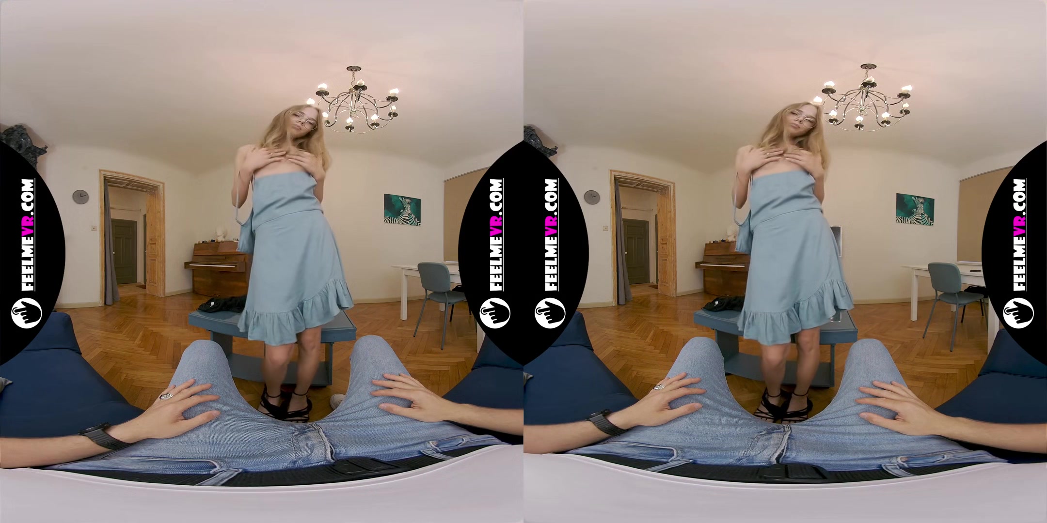 Vr Nude Lapdance With Luise Wixx