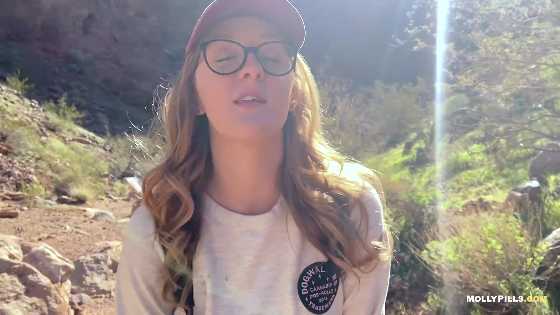Hiking With Katie Kush - Sex Movies Featuring Molly Pills