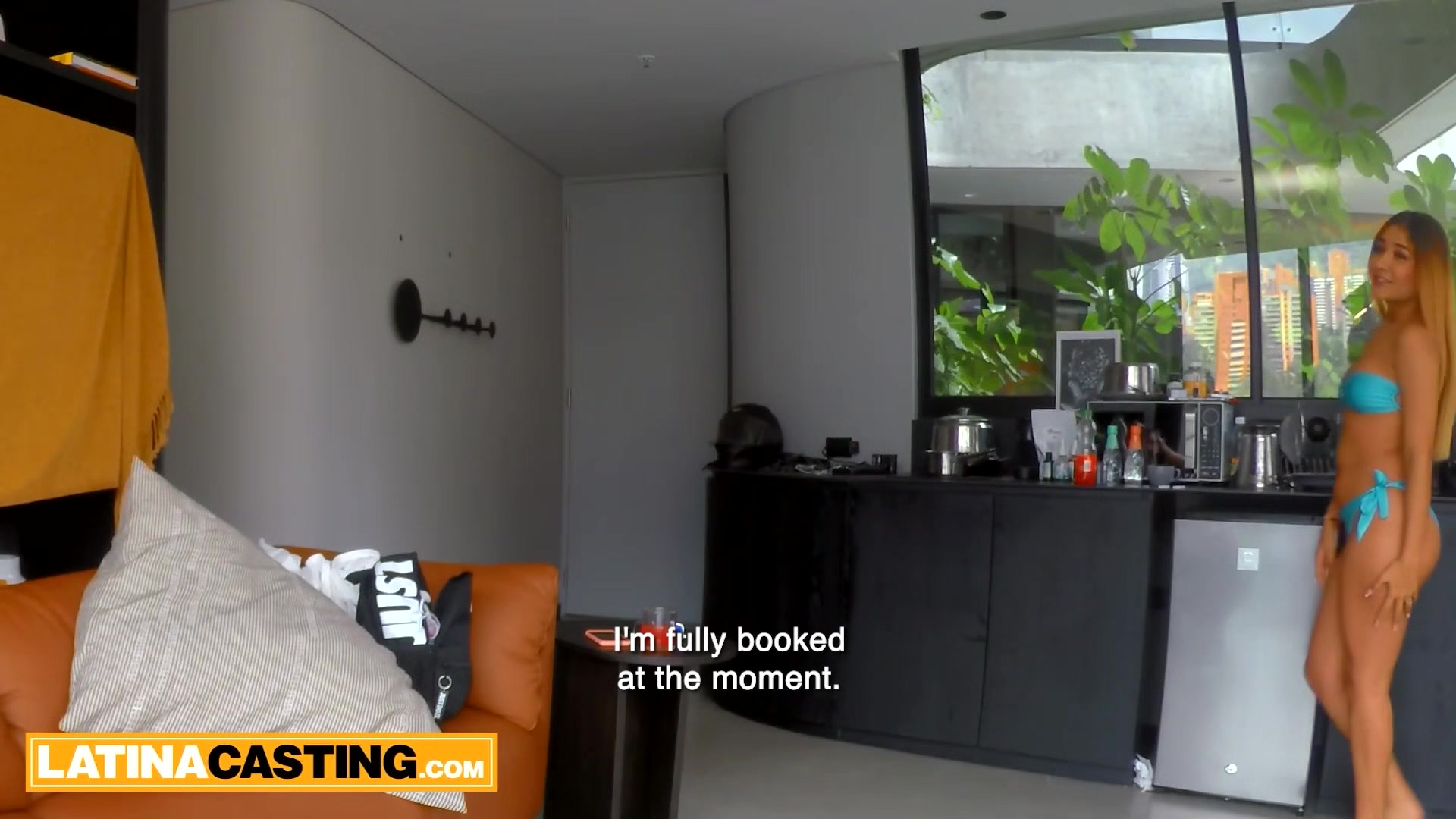 Latina Casting - Sexy Webcam Model Transitioning Into Hardcore Porn