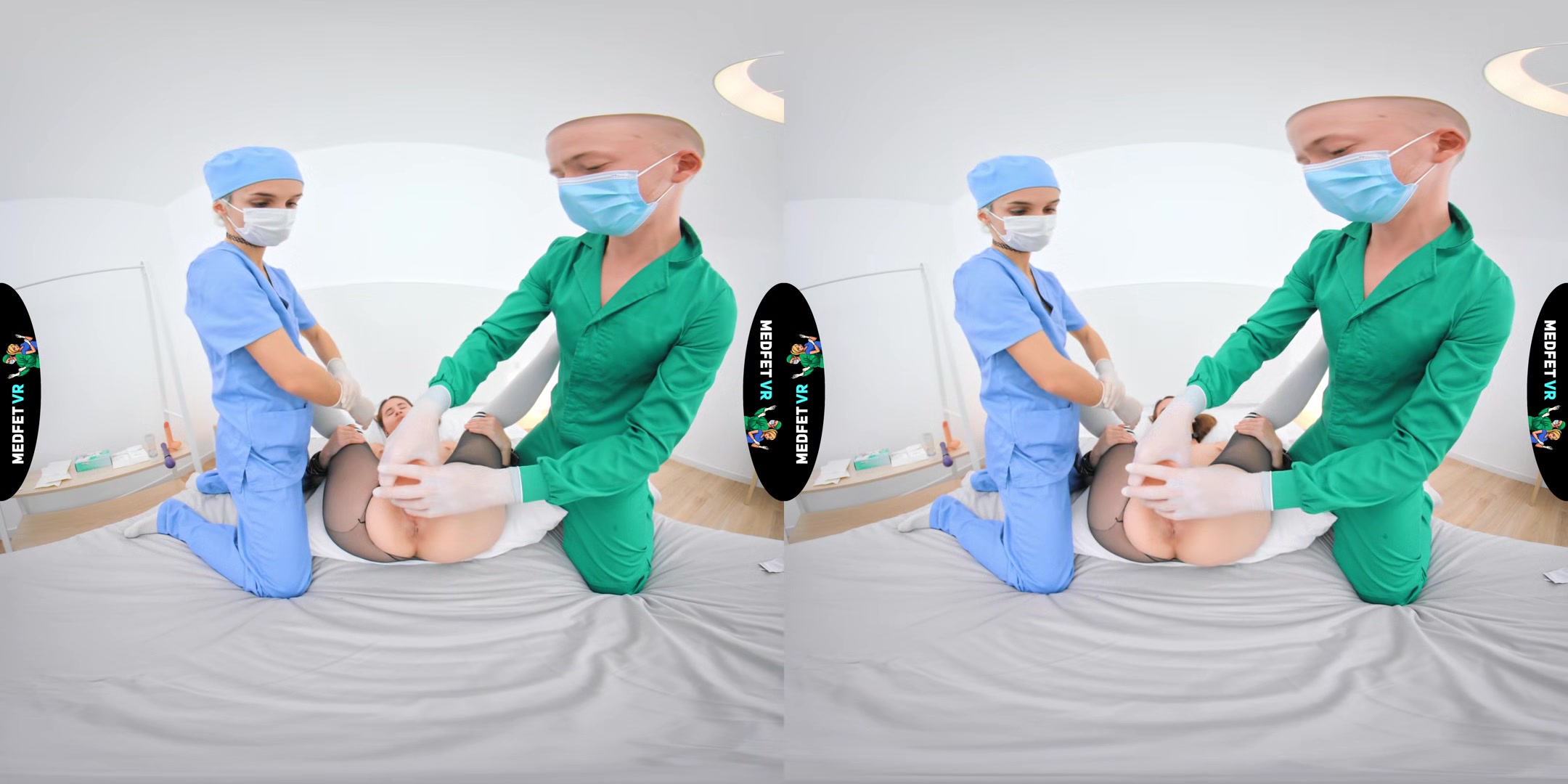 College 18yo Teen Fucked By Nurse And Doctor