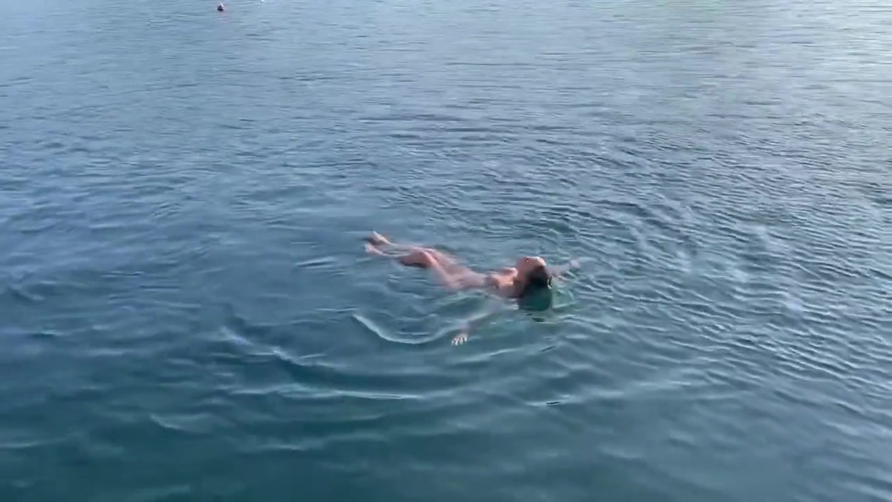 Monika Fox - Morning Swimming Naked In The Bay
