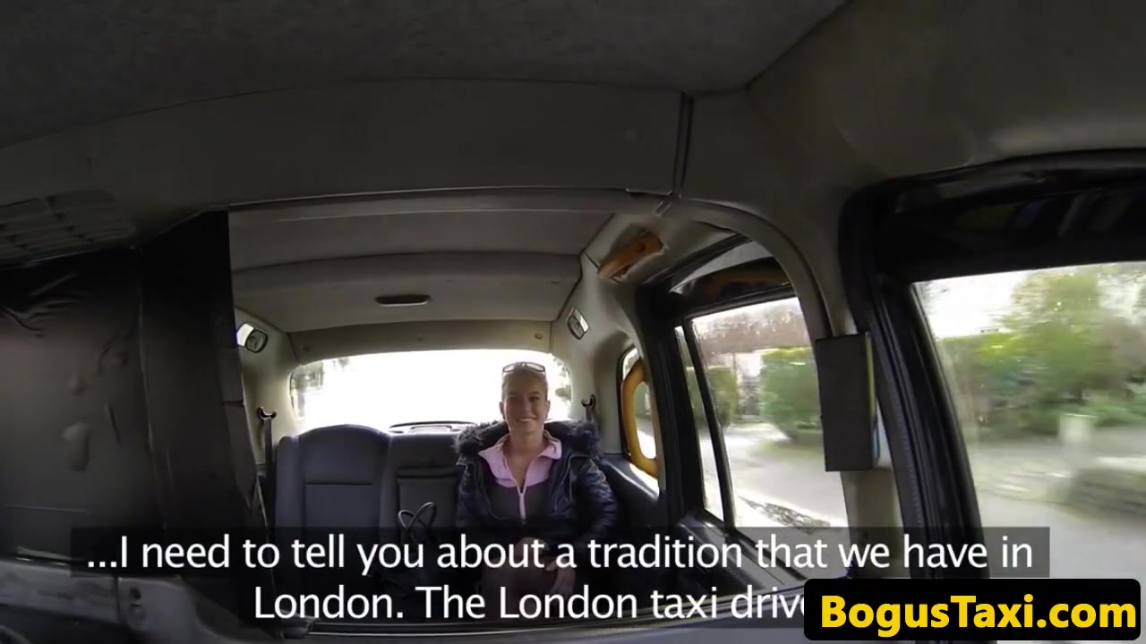 Blonde Sucking Cabbies Dick
