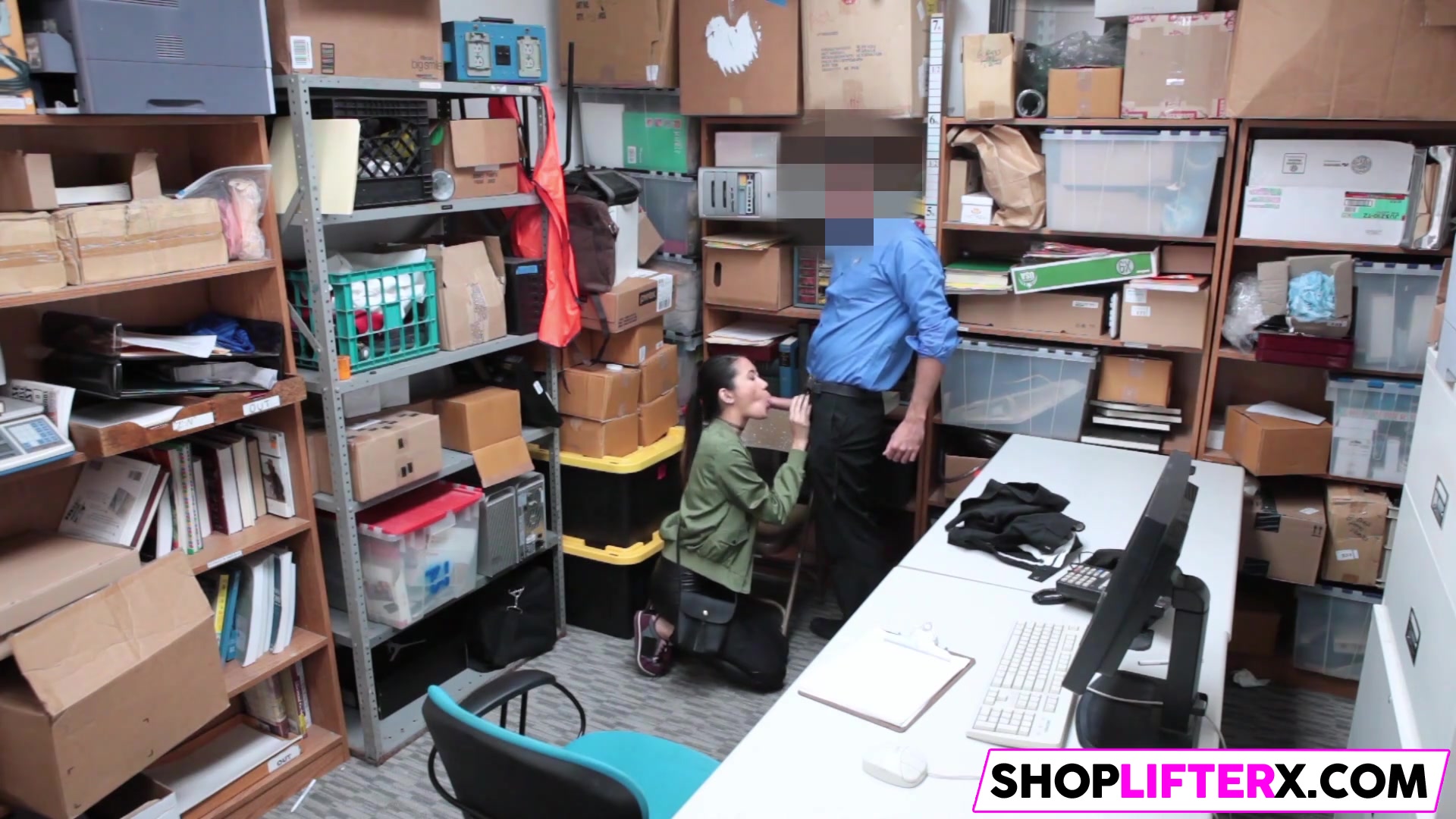 Fuck or police for teen 18+ thief