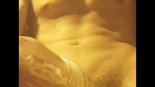 Hot sex in Dallas gay guy strokes cock
