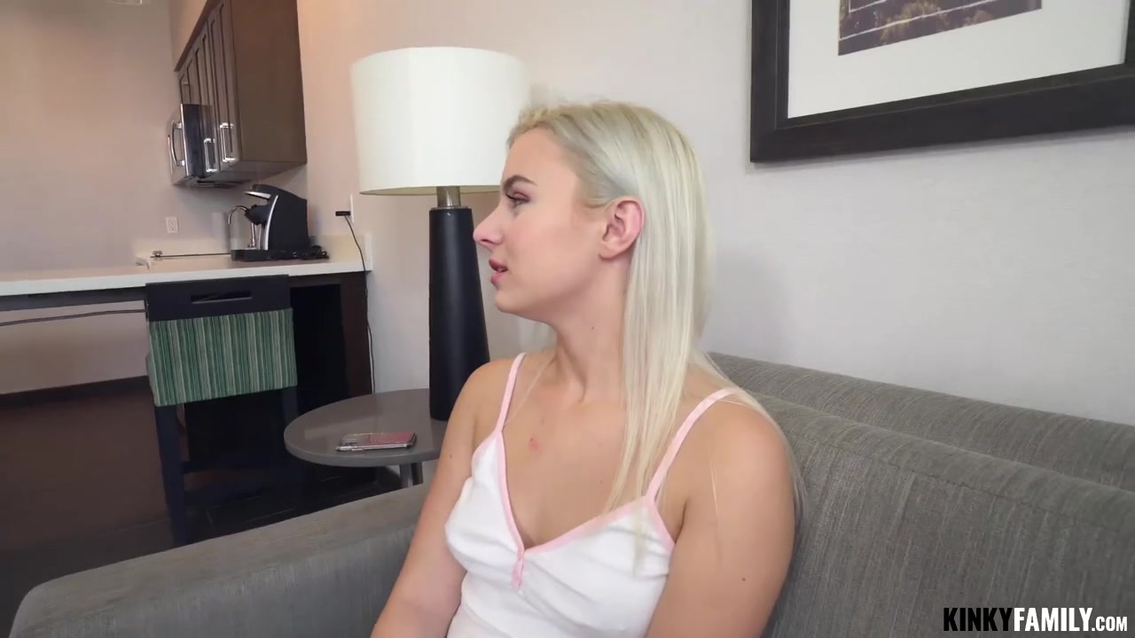 Sextape With My Blonde Stepsis