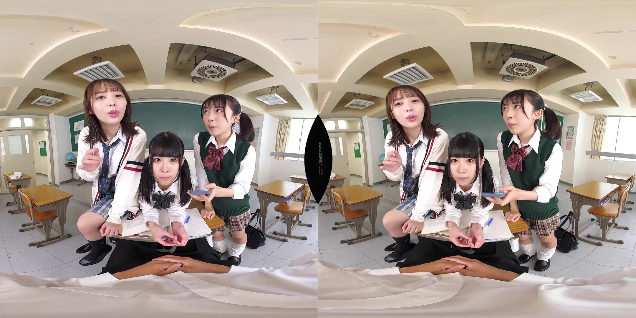 Three Against Me: Schoolgirls Go To War Against My Nipples