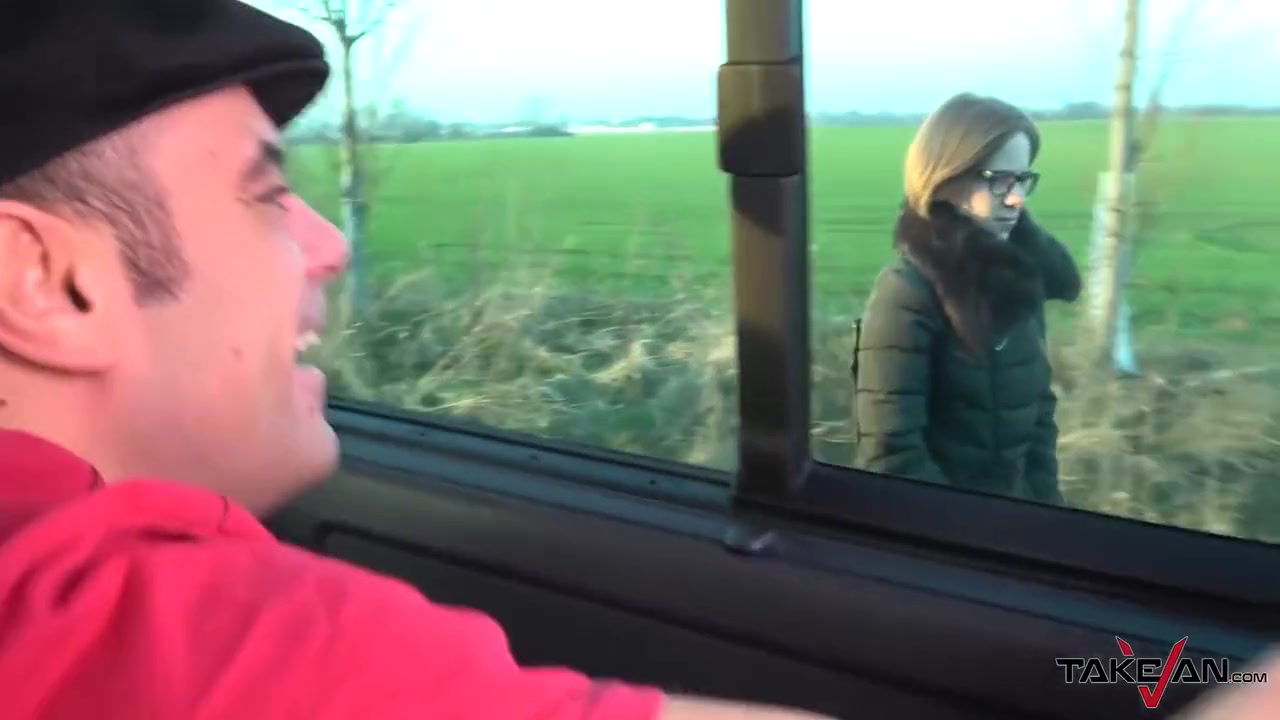 Silly Girl Humped Hard In A Van And Sprayed On Her Eyeglasses 12 Min