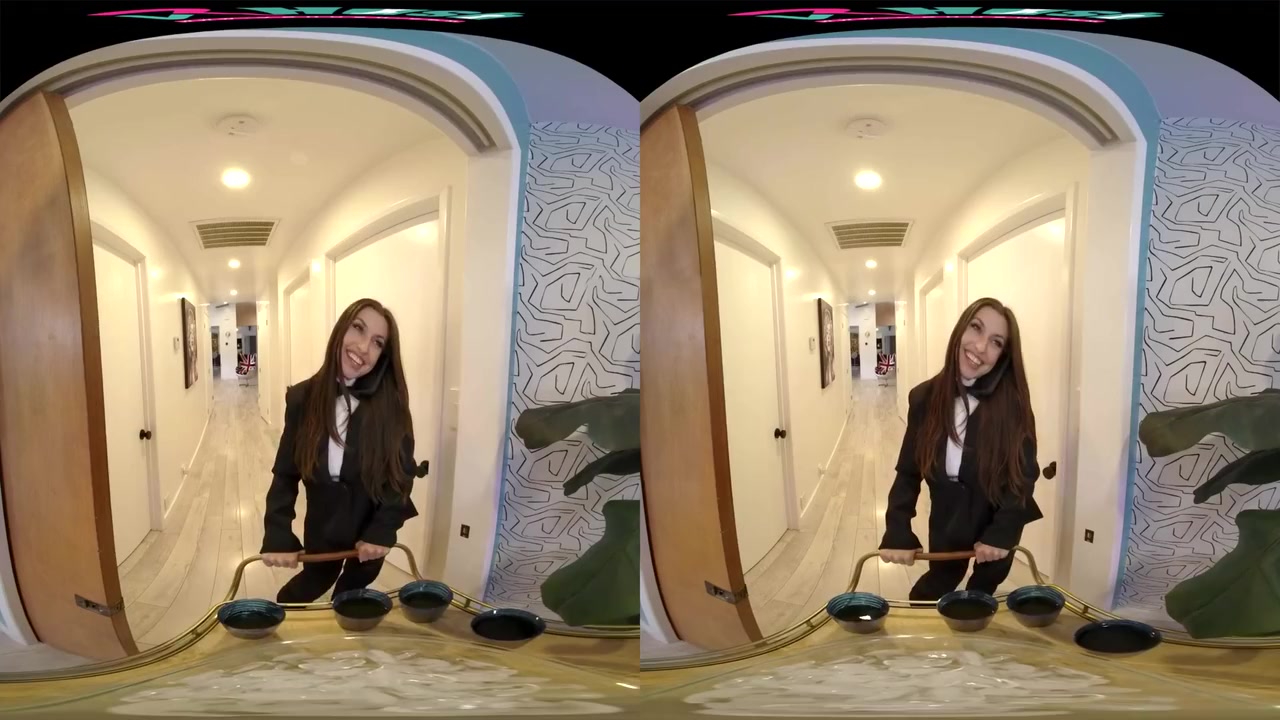 Stunning Brunette Bombshell Takes Your Cock Deep In Vr