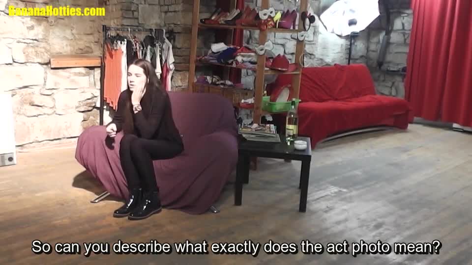 teen 18+ naked during interview