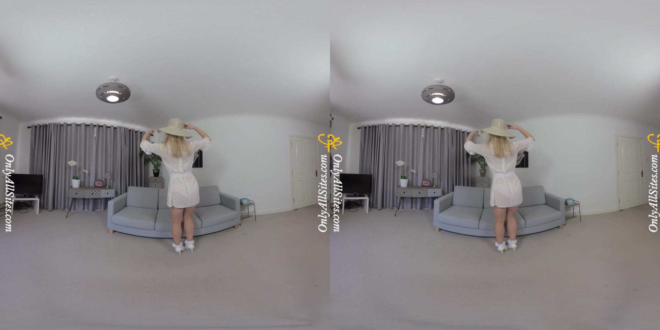 Pippa Doll - White Dress - OnlyTease