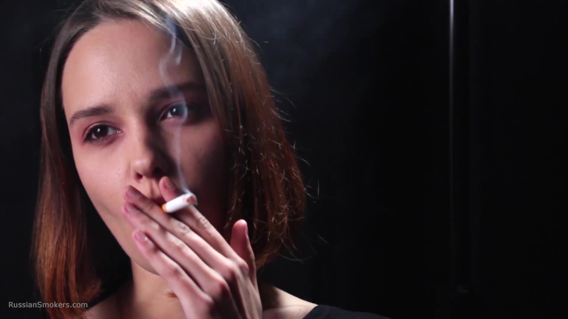 Dasha Is Smoking In The Studio