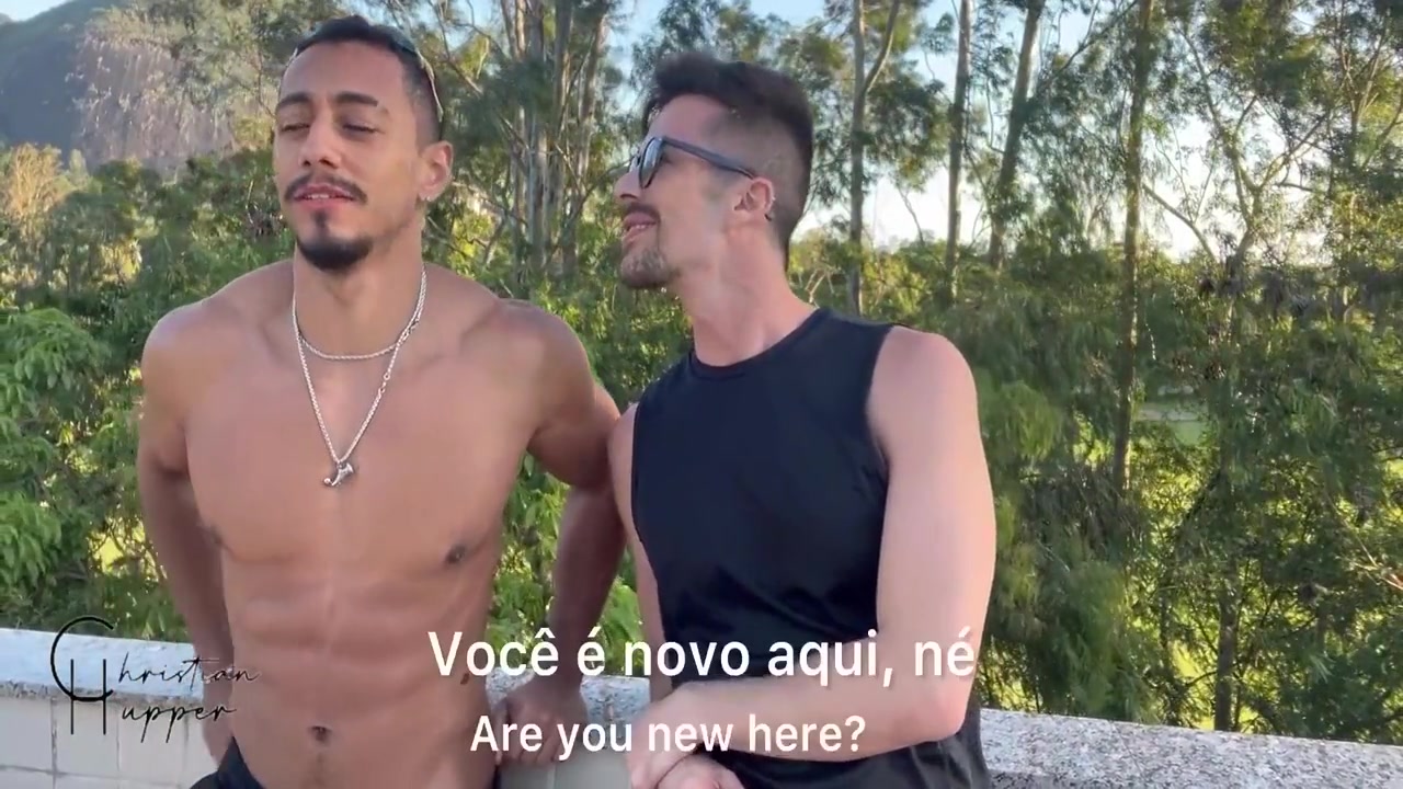 Conheci Meu Vizinho Novo Gostoso E Levei Para Meu O Apartamento. 5 Min With Christian Hupper And Cleiton Morhamed