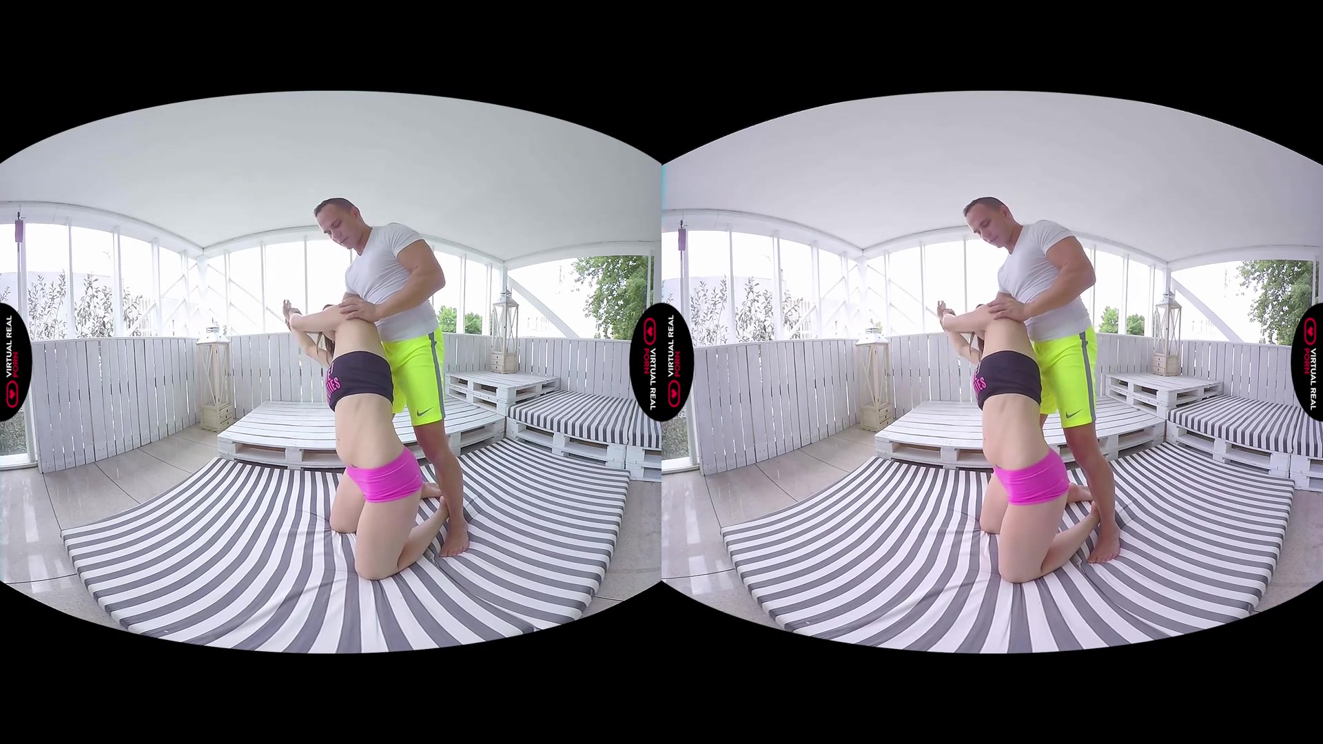 George Lee Victoria Daniels in Dirty fitness - VirtualRealPorn