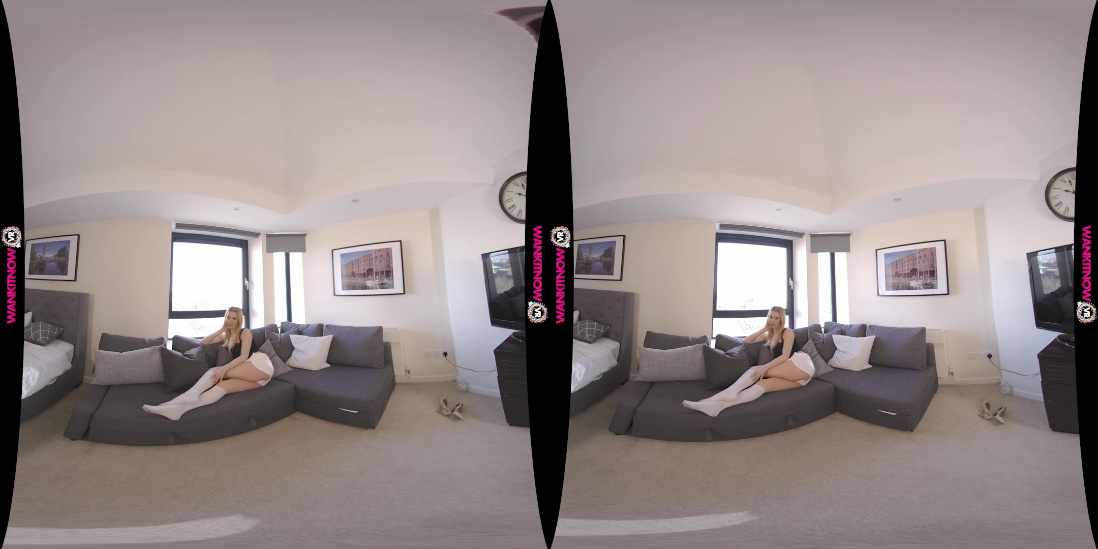 Slutty Antics featuring Lucy Alexandra - WankitNowVR