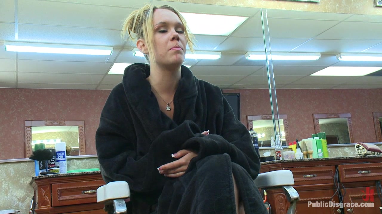 Little Barbershop of WHORE A Shave and A Haircut TWO TITS