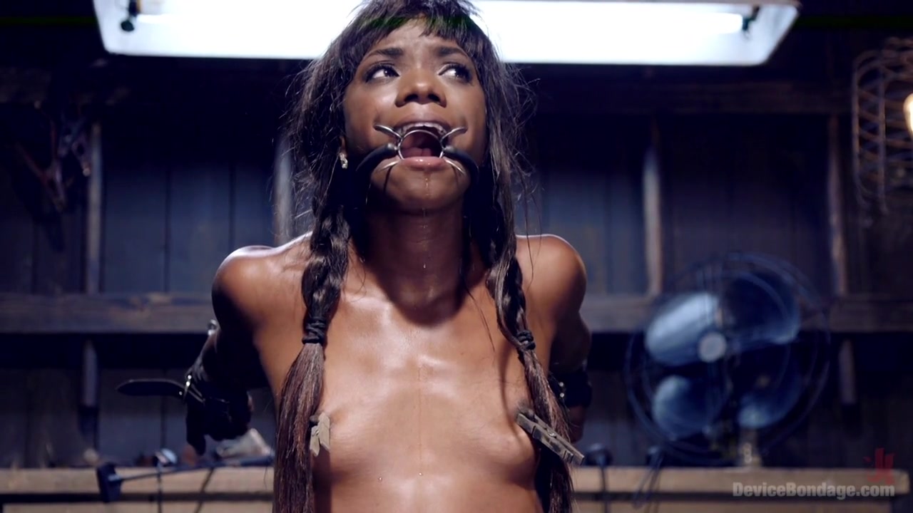 Ana Foxxx Sgt. Major in Full Throttle - Ebony Babe Suffers Beautifully - DeviceBondage