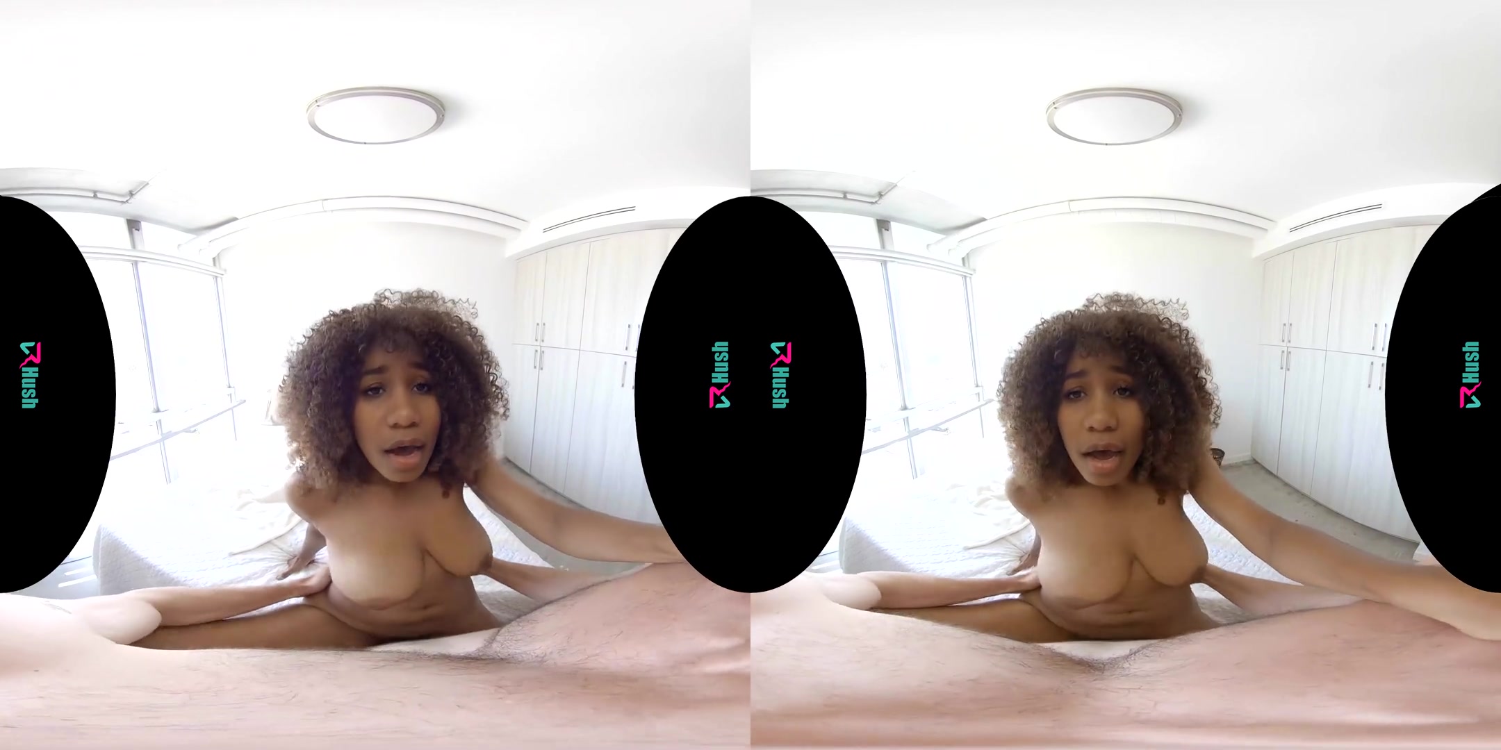 I'm Just Here To Grab My Stuff - Interracial Hardcore POV Sex with a Stunning Black Babe