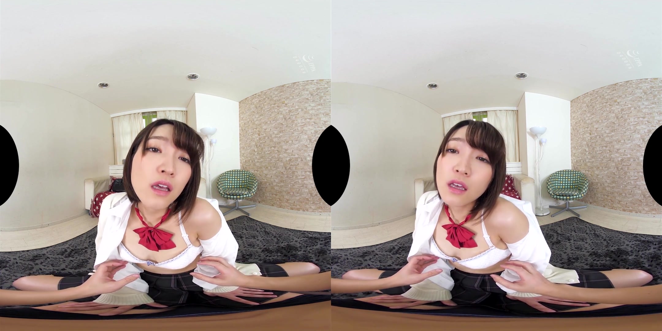 Ameri Hoshi Embarrassing Ameri-chan in her Uniform 1 - SexLikeReal
