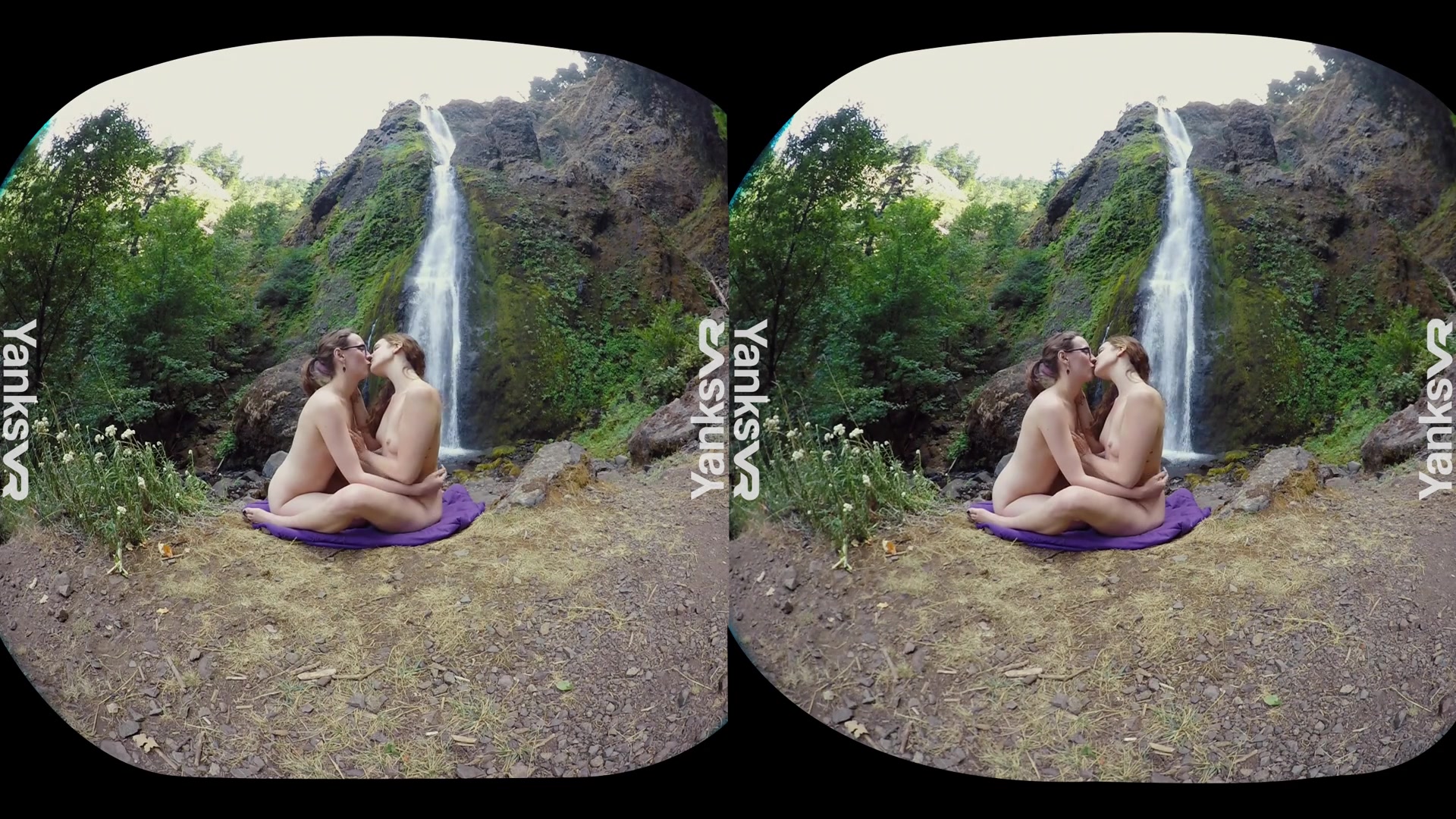 Endza Ash & Sierra Cirque in Endza & Sierra Lesbian Camping & Cumming - YanksVR