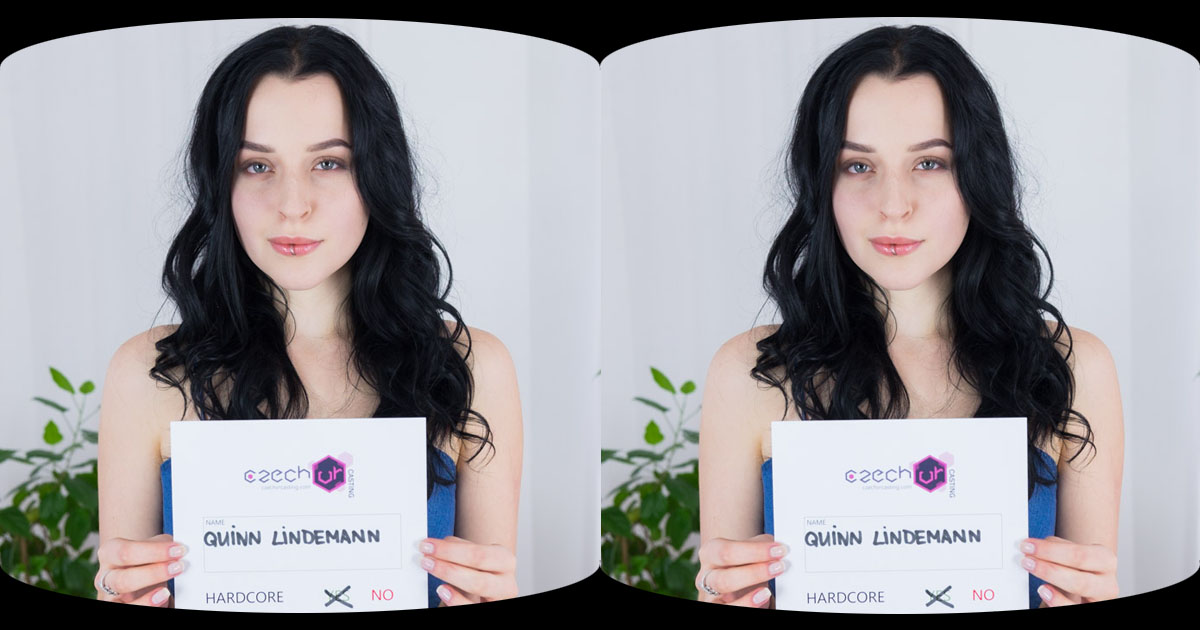 CzechVRCasting 098 Beautiful Brunette Quinn