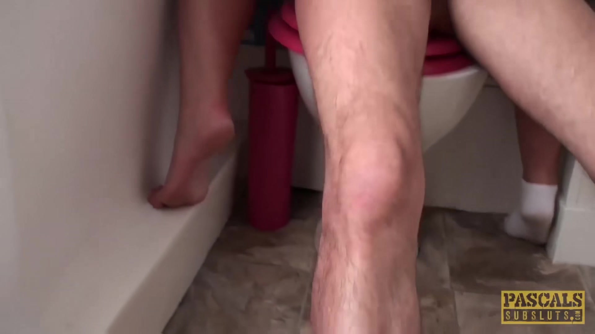 PASCALSSUBSLUTS - Cute Sub Nicola Kiss Cum Sprayed On Feet