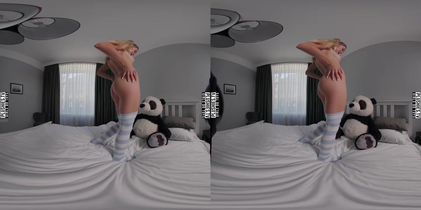 Stefani Kaleesy - New Boyfriend Panda Bear - PlushiesVR