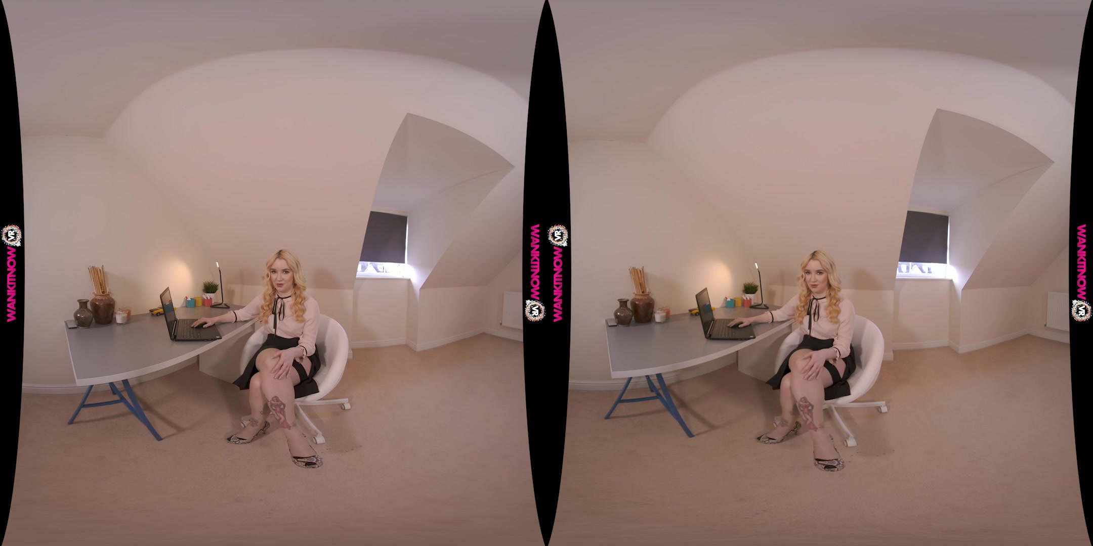 Office Gossip featuring Lana - WankitNowVR