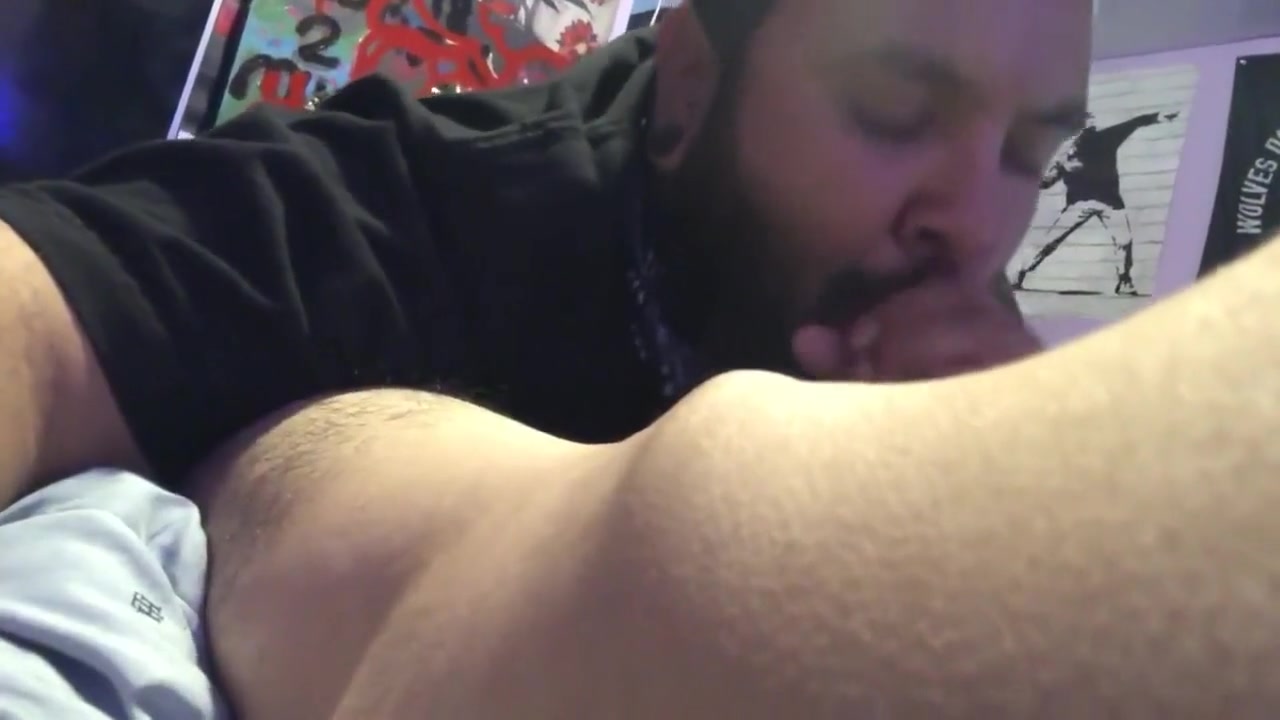 Tattooed Hung Skater Blows His Load On My Face