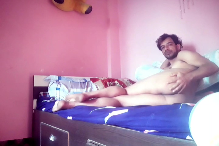 Boy Masturbating Hard