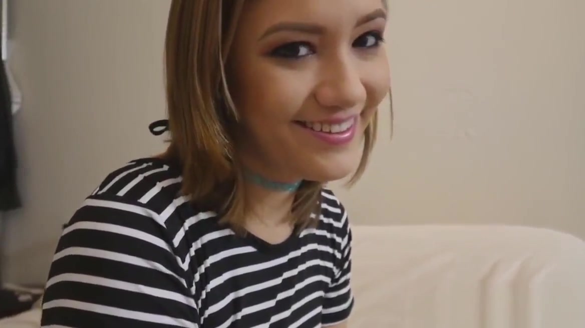 Sexy stepsister rides