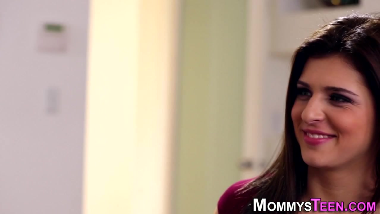 Bossy stepmom licks teen 18+
