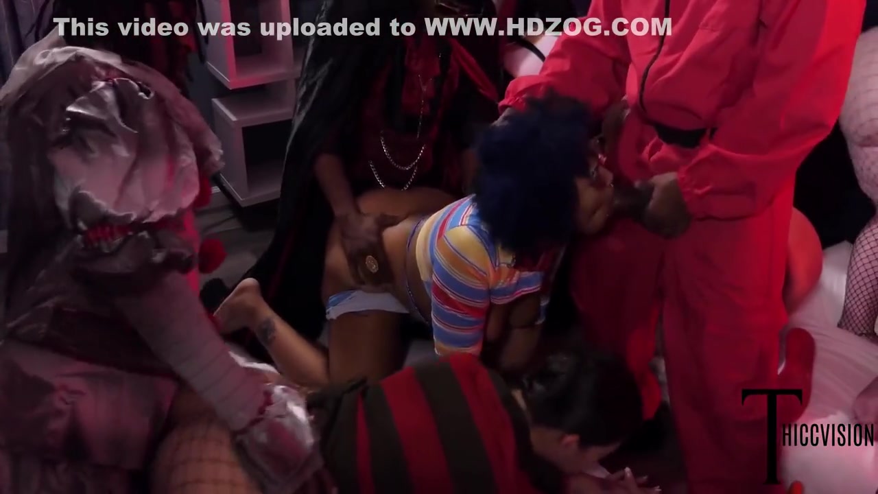 Exclusive On Faphouse Only: Thiccvisions Halloween Orgy 2023