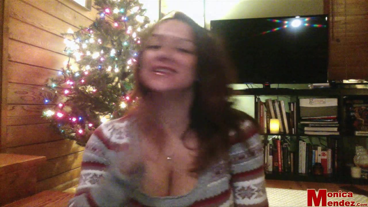 Monica Mendez - Christmas Sweater Webcam 1
