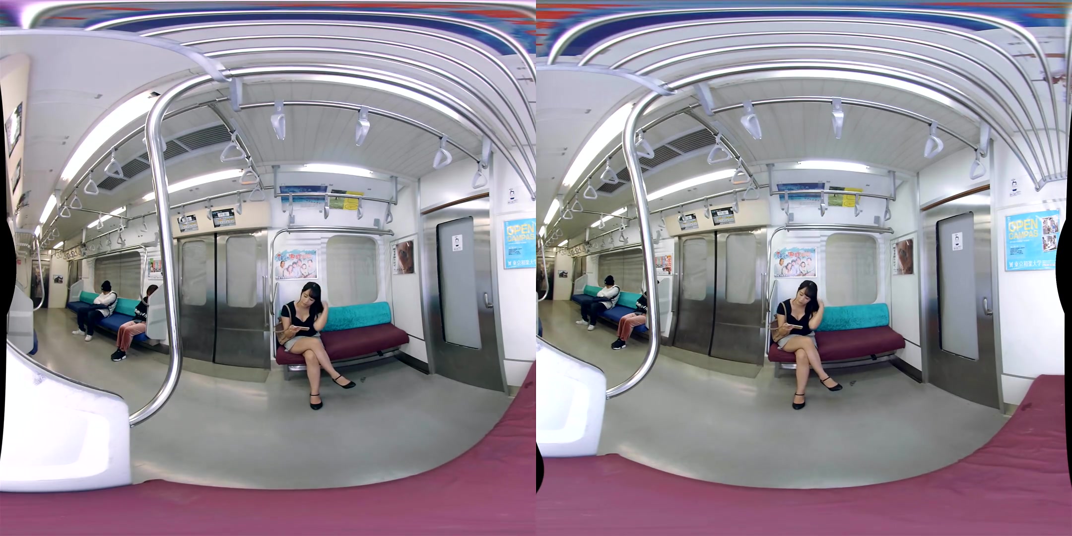 Yuri Hamada The Girl I Met on the Train Happens to be My Naughty Coworker - FANTASTICA