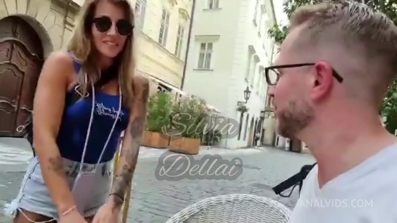 Silvia Dellai Hard Anal Fuck By Tourist Paul Stalker- Dildo Play
