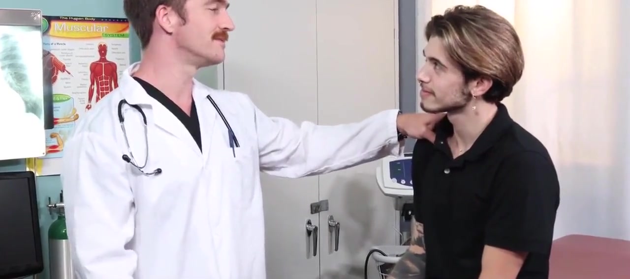 Helps With His Cock 7 Min With Nate Stetson And Ryan Kneeds