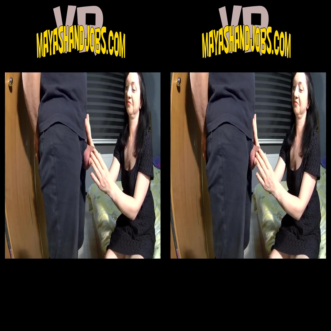 Maya in Thick Cock BJ And 2 Cumshots On My Legs - MayasHandjobsVR