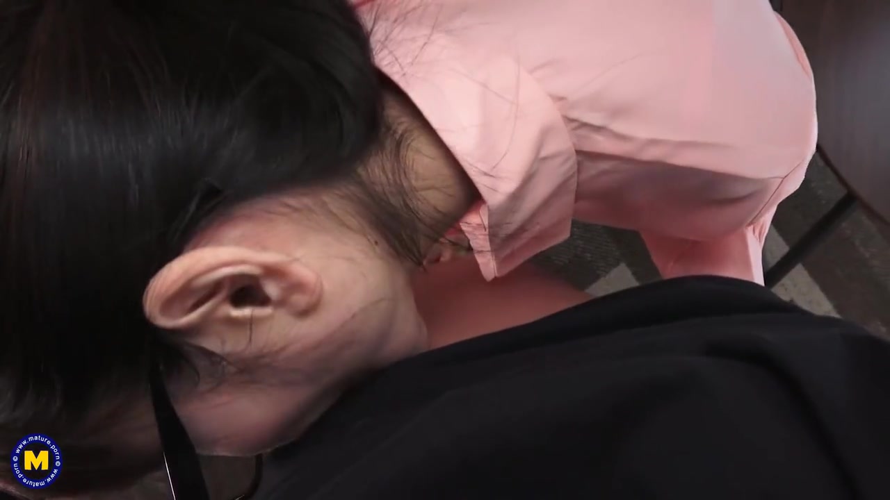 Japanese Nerdy Mature Step mother Suck And Fuck Young Asian Cock