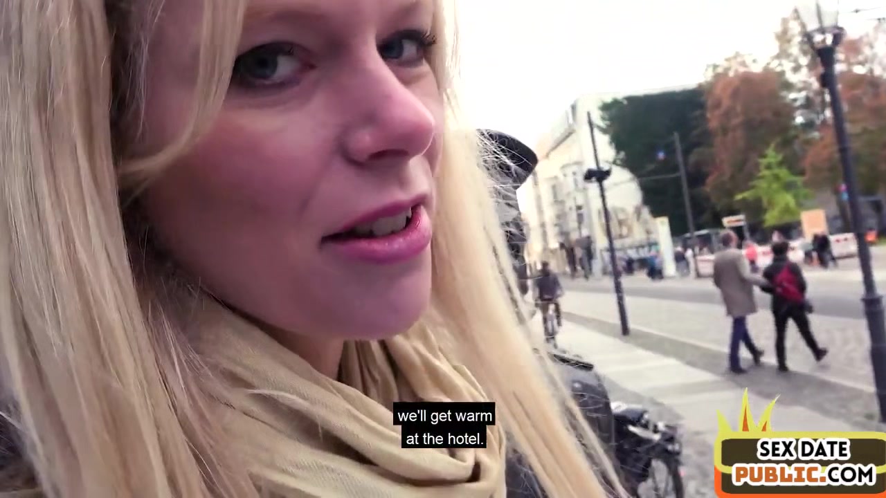 Public BJ babe fucked by her sex date after outdoor sucking