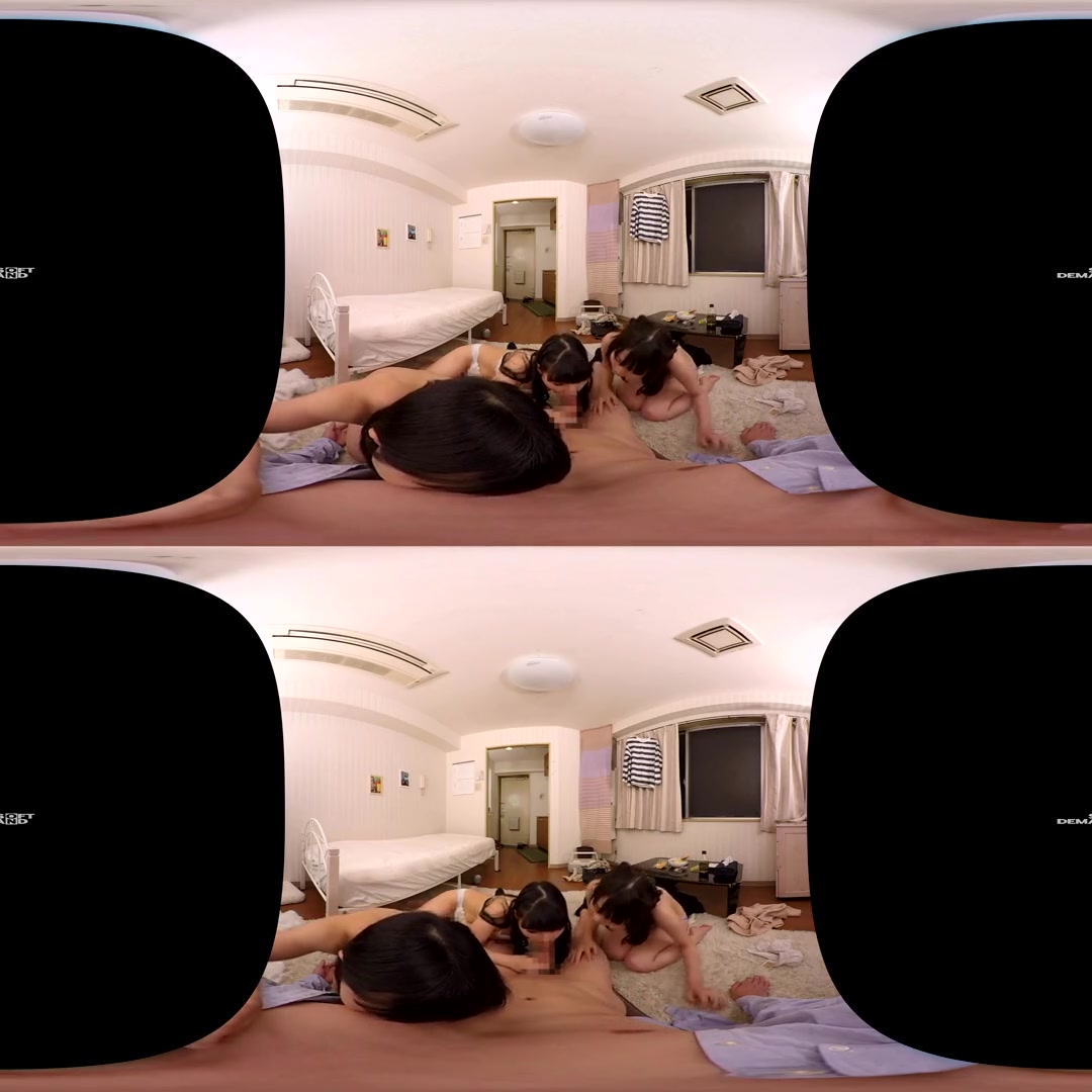 You're Frozen in Time by an App that Only Freezes Men! 2 - FFFM Asian Foursome