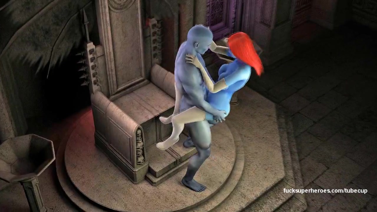 Blue commander smashes the Blue Beauty in the dungeon
