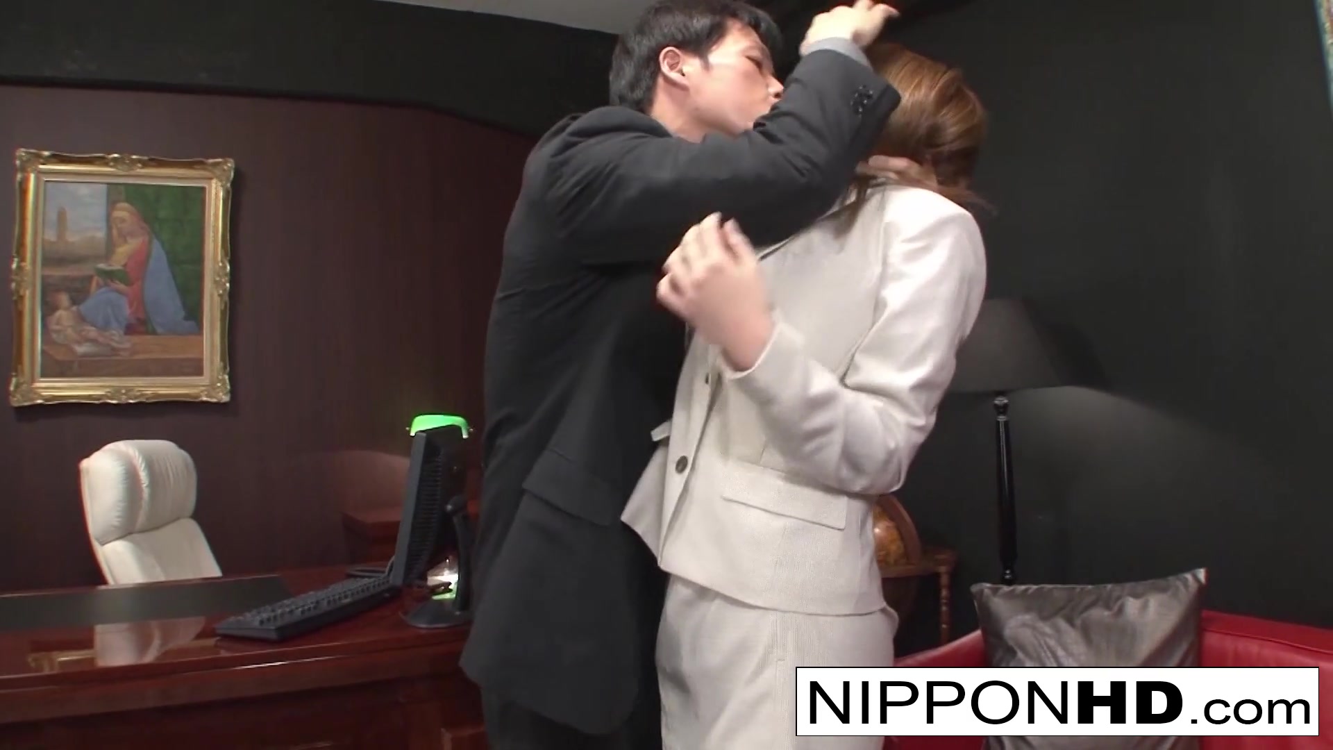 Asian Office Hottie Gets Gangbanged By Her Colleagues - NipponHD