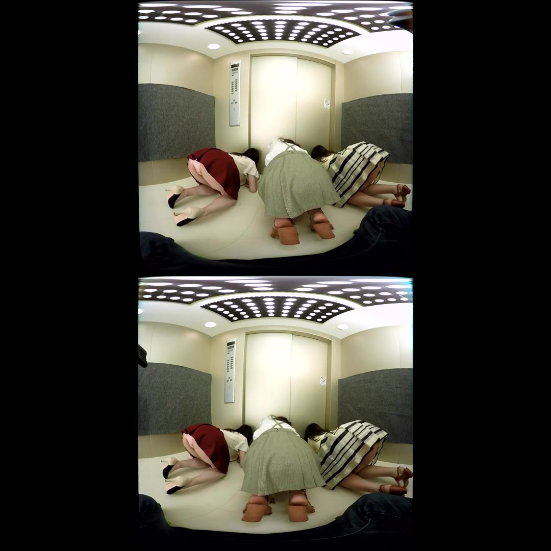 Riko Kitagawa in Riko Kitagawa, Yuuha Kiriyama, and Saya Araki Stuck in an Elevator with Three Office Ladies 1 - AromaPlanning