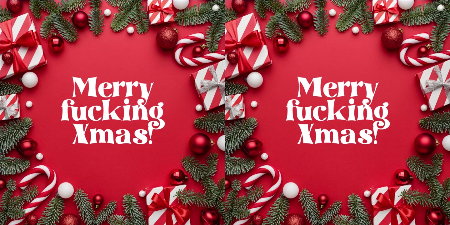 Merry Fucking Xmas Photoshoot BTS - perVRt